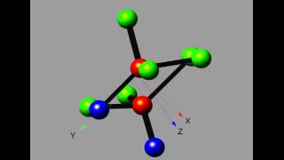 Rotating Molecule [upl. by Ayoted]