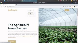 AgroLease  Blockchains  Django based Smart Agricultural Lease and Crop Yield Prediction using ML [upl. by Annuahsal]