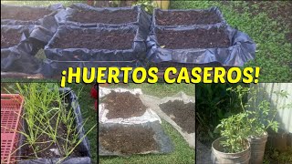 Como hacer huertos caseros abundancia de cosechasnatural jardines diyflores flower [upl. by Sayce]