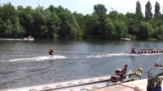 Wasserskifahren mit dem Drachenboot [upl. by Utter]