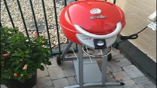 Char Broil® Patio Bistro® TRU Infrared™ Electric Grill Review GREAT Outdoor Grill VERY STRONG [upl. by Drawdesemaj]