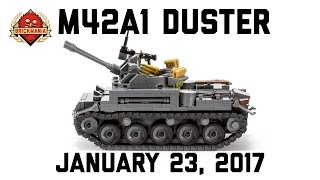 M42A1 Duster  Custom Military Lego [upl. by Ak]