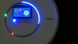 RTC Arduino Clock with WS2812b strip and NeoPixel 60 Ring Part1 [upl. by Andra]