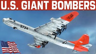 American Giant Bombers The Evolution From The XB15 To The B52 B36 And More  Rare Footage [upl. by Ratna]