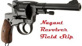 M1895 Nagant Revolver Field Strip [upl. by Aillil196]