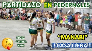 🇪🇨🏖️ECUAVOLEY EN PEDERNALES🔥👀 Cinthia  Yami  Mary 🆚 Equipo Local 🚨PARTIDAZO DE INFARTO😱 [upl. by Firestone]