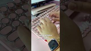 Keyboard ASMR 💖 asmr keyboard keyboardasmr asmrvideo asmrsounds pink pinkaesthetic [upl. by Serg]