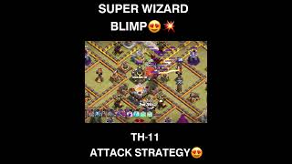 Super Archer Blimp Attack TH11  TH11 Gowitch Attack Strategy 2024 Clash of Clans [upl. by Denna911]