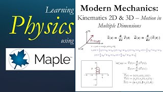 Learning Physics Kinematics 2d amp 3d  Motion in Multiple Dimensions [upl. by Rasmussen]