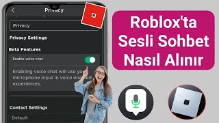 ROBLOX VOICE CHAT Nasıl Alınır 2024  Robloxta Sesli Sohbet Nasıl Alınır KİMLİK YOK [upl. by Marigolde]