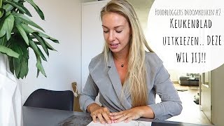 FOODBLOGGERS DROOMKEUKEN 2 Verliefd op het zwart marmeren aanrecht blad van Dekton  Beaufood [upl. by Oetsira]