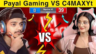 🔥1VS1 Challenge Payal Gaming VS C4MAXYt in TDM 😈🥵SAMSUNGA3A5A6A7J2J5J7S5S7S9A10A20 [upl. by Aleac]