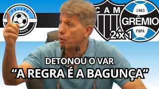 TRECHOS DA COLETIVA RENATO QUESTIONA ARBITRAGEM [upl. by Eboh]