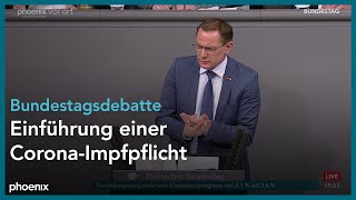 Impfpflicht Orientierungsdebatte im Bundestag [upl. by Duggan]