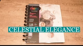 Happy Planner  CELESTIAL ELEGANCE  BIG Dashboard Layout  Fall Back Into Planning Flip Through [upl. by Iridis]