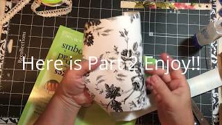 Dollar Tree Junk Journal Challenge Part 2  Setting up the signatures tutorial  dearjuliejulie [upl. by Naryk]