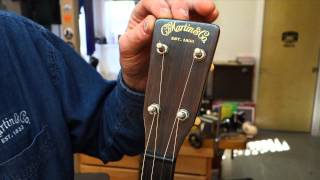 Dick Boak on historic Martin tenor guitars part 1 of 2 [upl. by Belicia919]