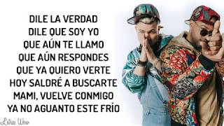 Dile La Verdad  Jowell amp Randy X Manuel Turizo  Letra Oficial [upl. by Ariuqahs]