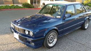 My 1989 Avus Blue e30 BMW [upl. by Wycoff717]