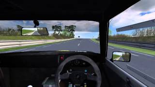 rFactor Ford Escort MK2 Challenge  Chimay [upl. by Clabo]