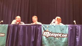 Josh Grelle and Jerry Jewel at Momocon 2017 [upl. by Anihcak]