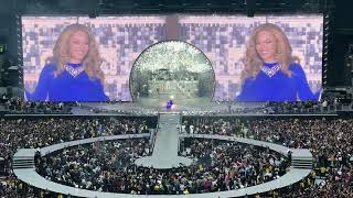 Beyonce Renaissance Tour Act 1 Dangerously In Love Flaws and All 11 I Care London 29th May 2023 [upl. by Tiernan]