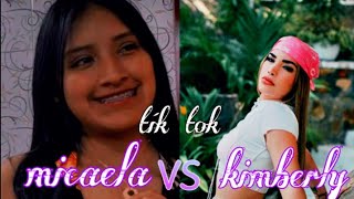 tik tok de kimberly loiza VS micaela abigail [upl. by Saunders]