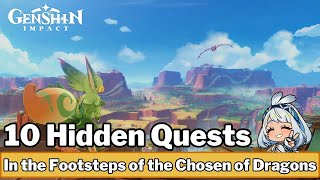 10 Hidden  Unmarked World Quest Locations in Natlan  Genshin Impact [upl. by Jez413]