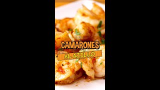 🍤 Camaron al Ajillo 🍤 Shorts 🦐 [upl. by Aiclef782]