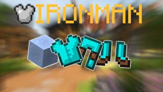 Farming For Glacite Amour  Hypixel Skyblock Ironman Ep2 [upl. by Arak]