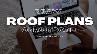 How to Create Roof Plans in AutoCAD  Buildings Floor Plans Elevations [upl. by Reivaxe242]