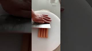 Best Hot dogs cutting tricks chef food vegetableart [upl. by Norword]