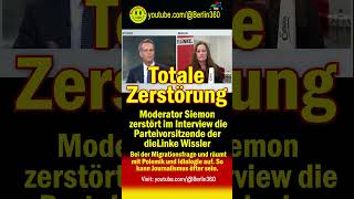 NewsTicker360 Interview Siemon alexander Welt Wissler Ampel Migration Phrasen dieLinke [upl. by Aeuhsoj]