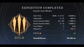 M3 Season 3 Record 1829 M3 Tempest Speedrun  New World  Spear DPS PoV [upl. by Cornwall]