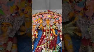 Aigiri nandini song krishnanagar roy barir puja 2024Maa durga puja status shortsViralvideo [upl. by Ever]