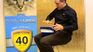 Dust free cat litter Intersand ODOURLOCK [upl. by Asek431]