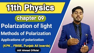 polarization of light class 11  methods of polarization  Applications of polarization class 11 [upl. by Onil]