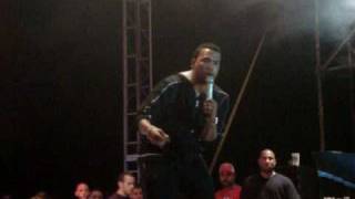 Don Omar Tiraera a Yomo Live  Justas 2009 [upl. by Lladnor]