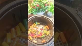 How to make fryums in Air fryer Crispy fryums without oil 👌 shorts  airfryerrecipes airfryer [upl. by Artur]