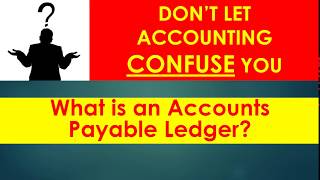 What is Accounts Payable Ledger [upl. by Armilda]