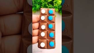 Blue amp White Gems With Dairy Milk Popsicle shorts youtubeshorts viralvideo popsicle [upl. by Halford369]