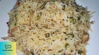 Lemon Coriander Rice Recipe  Special rice recipe  Nimbu 🍋 aur 🍀dhaniya ke chawal  Rice recipe [upl. by Hilar69]