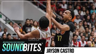 PBA Jayson Castro believes RJ Abarrientos will eventually dominate the guard position [upl. by Ronnholm]