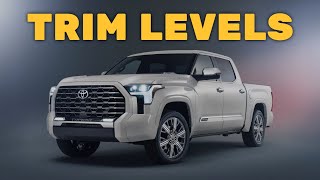 2023 Toyota Tundra Trim Levels and Standard Features Explained [upl. by Aneehc]