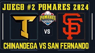 EN VIVO TIGRES DE CHINANDEGA VS SAN FERNANDO JUEGO 2 [upl. by Chapnick848]