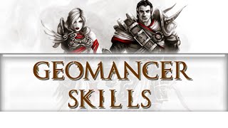 Divinity Original Sin  All Geomancer Skills [upl. by Stefa]