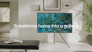 The Frame 2021 Transform your home into a gallery  Samsung [upl. by Anneiv]