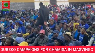 Dubeko Sibanda campaigns for Chamisa in Masvingo [upl. by Eam]