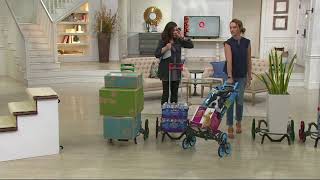 UpCart AllTerrain Folding Stair Climbing Hand Cart on QVC [upl. by Allin]