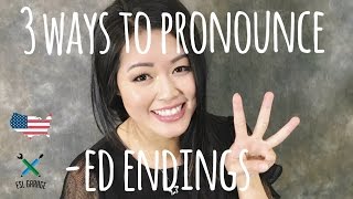 Improving American English Pronunciation ed endings 🎶🇺🇸 [upl. by Maddock446]